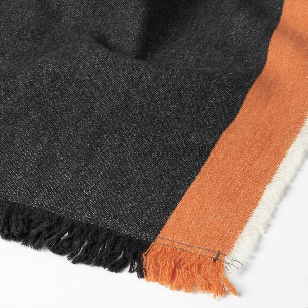 Плед, антрацит 130x160 см IKEA DEKORERA ДЕКОРЕРА 504.723.18 - схема-чертеж с размерами