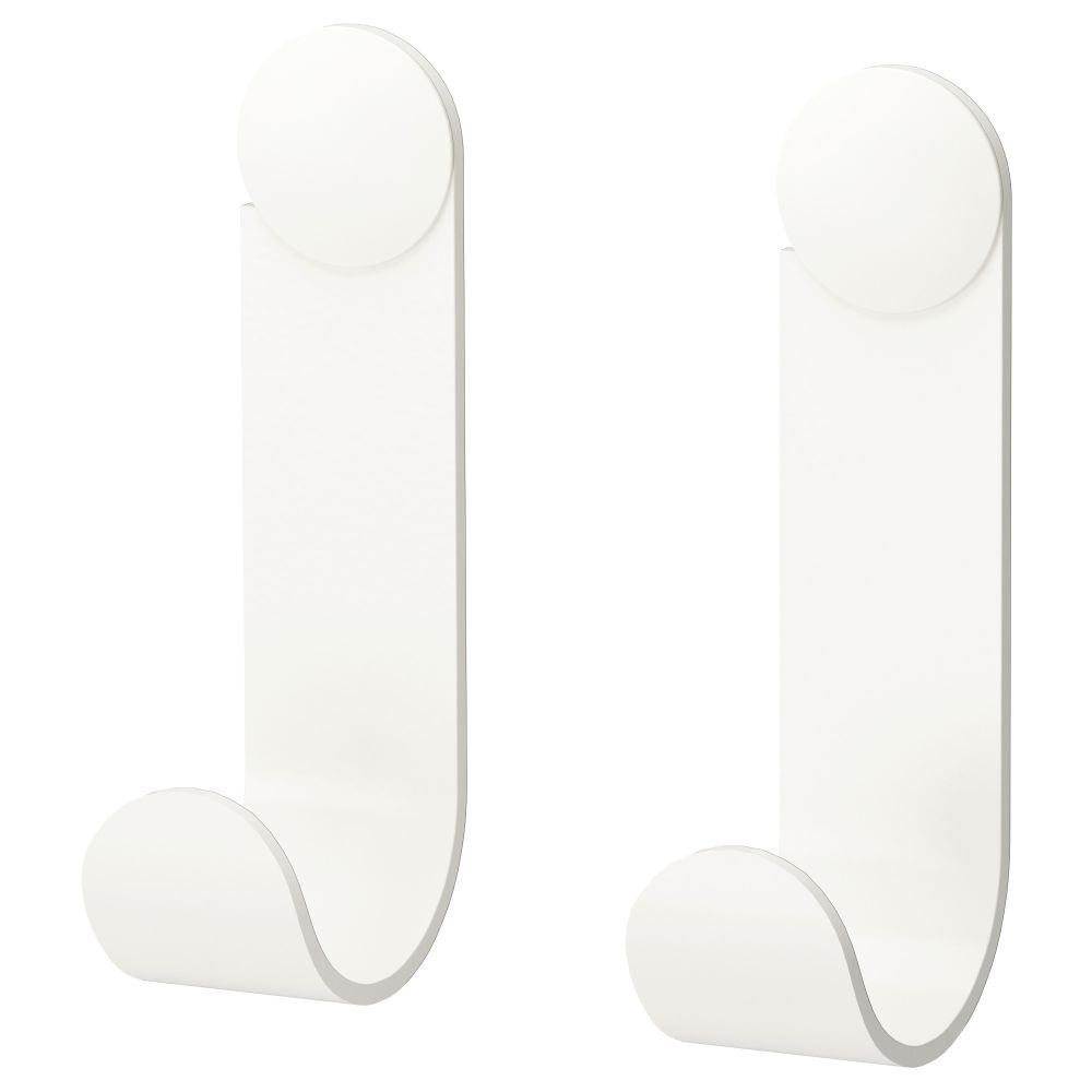 Крючок ЭЛВАРЛИ, белый - фото 1