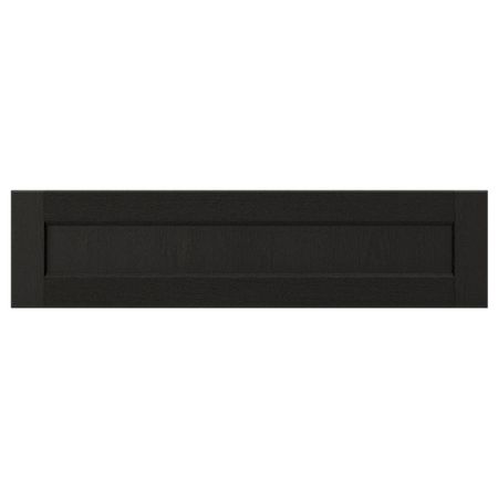 Фронтальная панель ящика, черная морилка 80x20 см IKEA LERHYTTAN ЛЕРХЮТТАН 403.565.12