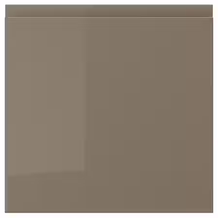 VOXTORP Фронтальная панель ящика - глянцевый темный серо-коричневый 40x40 см
