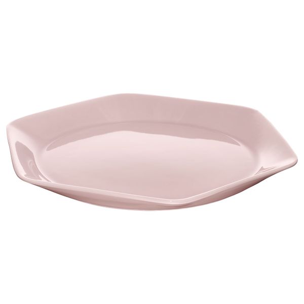 Тарелка, светло-розовый 22 см IKEA ФОРМИДАБЕЛЬ 703.924.10 - фото 1