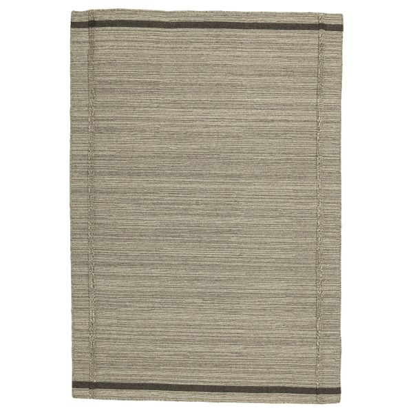Ковер безворсовый, ручная работа/бежевый 133x195 см IKEA HÖJET ХОЭТ 303.820.45 - фото 1