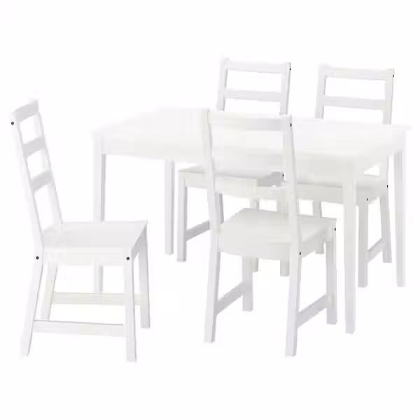 NÄSINGE НЭСИНГЕ / NORDVIKEN Стол и 4 стула - фото 1