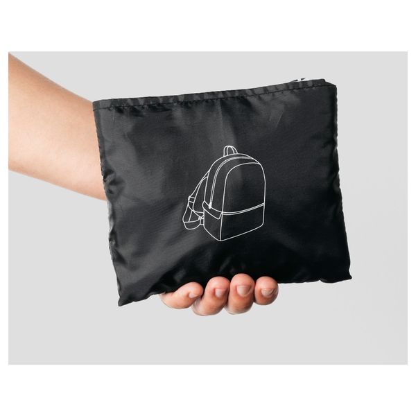 Рюкзак КНЭЛЛА, черный, белый - схема-чертеж с размерами