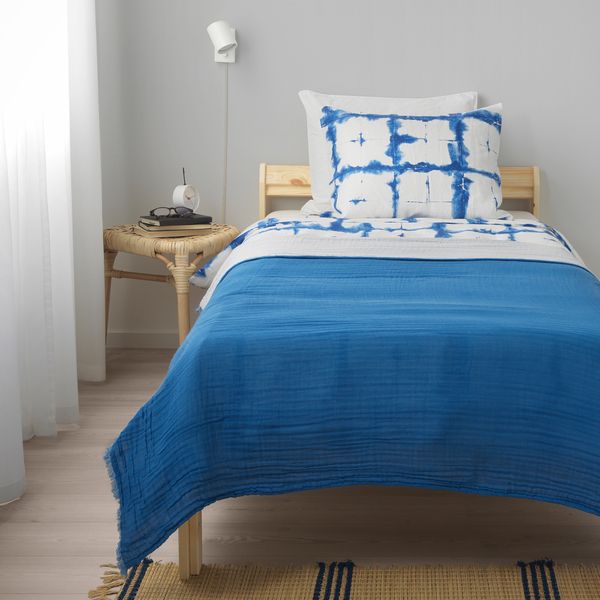 Плед ТЭНКВЭРД, синий (130x170 см) - фото 4