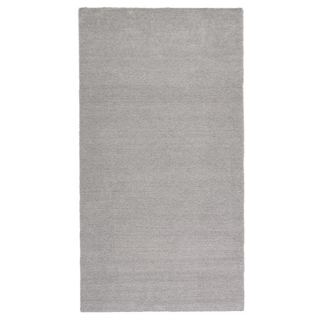 Ковер, короткий ворс, светло-серый 80x150 см IKEA KNARDRUP КНАРДРУП 704.925.89