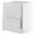 METOD / MAXIMERA Напольный шкаф п/мойку+2фасада/2 ящ