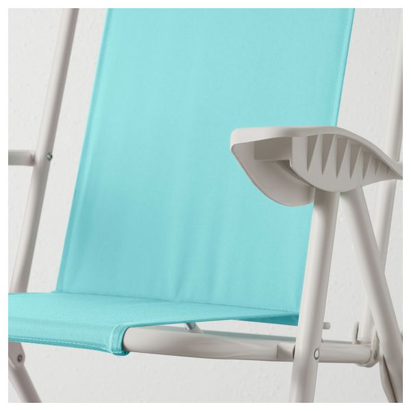 Кресло с регулируемой спинкой ХОМЭ, бирюзовый - фото 2