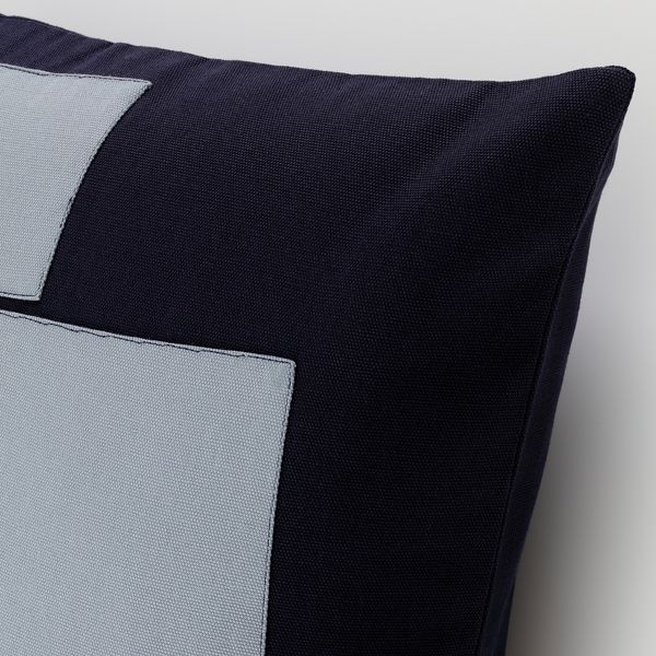 Чехол на подушку, 50x50 см IKEA MÅNLAVMAL 205.654.65 - схема-чертеж с размерами