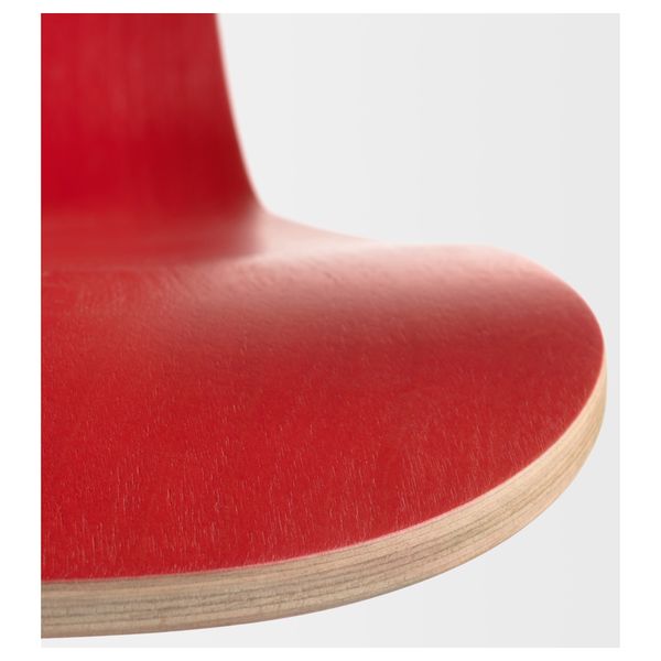 Рабочий стул ВОГСБЕРГ / СПОРРЕН, красный, черный - фото 5