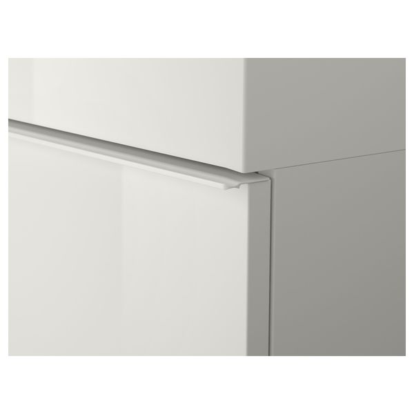 Шкаф для раковины с 2 ящиками ГОДМОРГОН / БРОВИКЕН, глянцевый белый (100x49x68 см) - фото 4