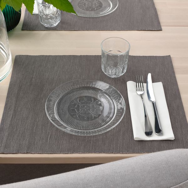 Тарелка десертная, 20 см, прозрачное стекло, с рисунком IKEA SÄLLSKAPLIG СЭЛЛЬСКАПЛИГ 504.733.32 - схема-чертеж с размерами