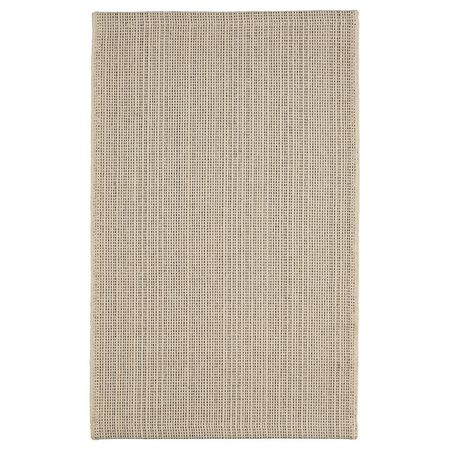 TIPHEDE Ковер, безворсовый - неокрашенный/чёрный 50x80 см