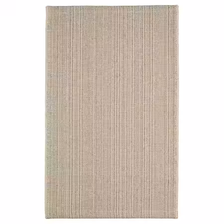 TIPHEDE Ковер, безворсовый - неокрашенный/чёрный 50x80 см