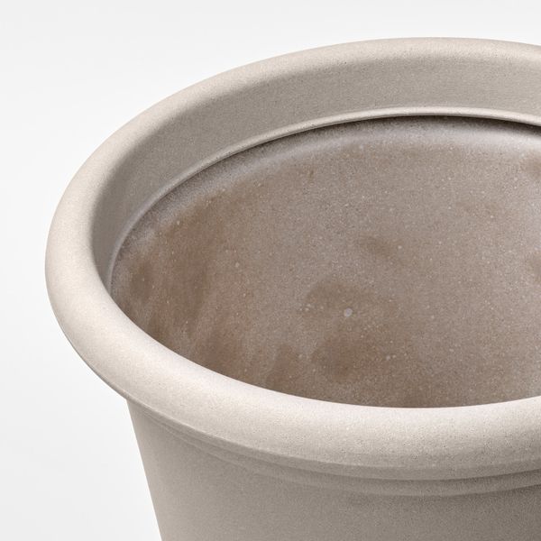 Кашпо, для дома, улицы бежевый 32 см IKEA CHILIPEPPAR ЧИЛИПЕППЭР 204.758.32 - схема-чертеж с размерами