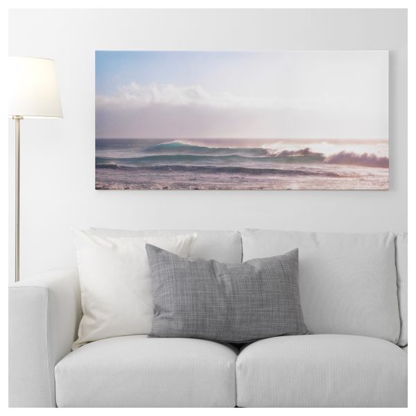 Картина ПЬЕТТЕРИД, Ясное небо (120x56 см) - схема-чертеж с размерами