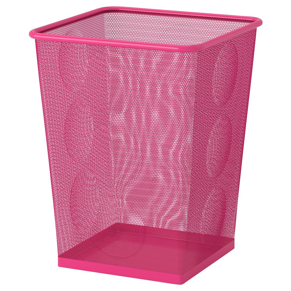 Корзина для бумаг ДОКУМЕНТ, розовый - фото 1