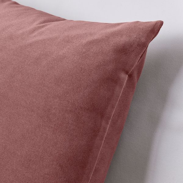 Чехол на подушку, розовый 50x50 см IKEA SANELA САНЕЛА 104.902.01 - схема-чертеж с размерами