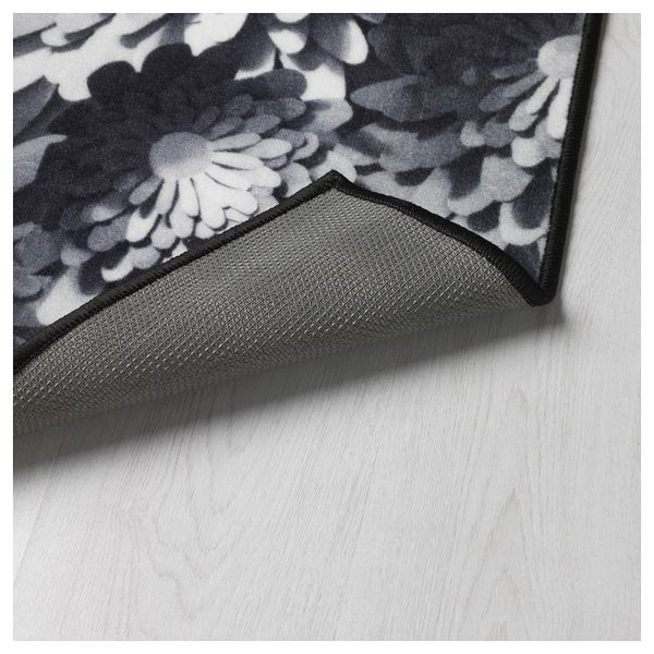 Ковер, короткий ворс ВИНТЕР 2018, черный/белый (60x90 см) - схема-чертеж с размерами