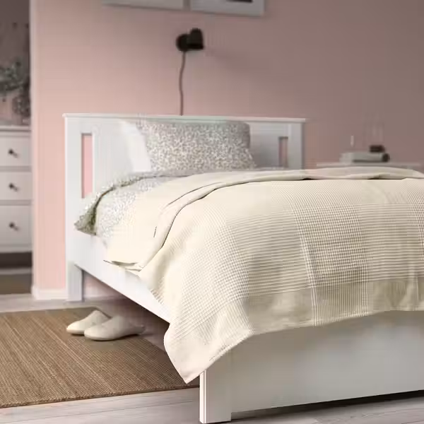 INDIRA Покрывало - неокрашенный/небеленый хлопок 230x250 см - фото 3