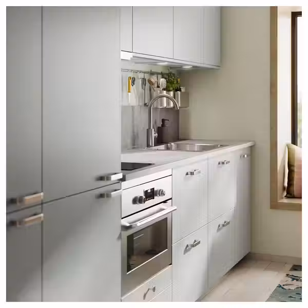 KALERUM КАЛЕРУМ Ручка - цвет нержавеющей стали 138 мм - фото 4