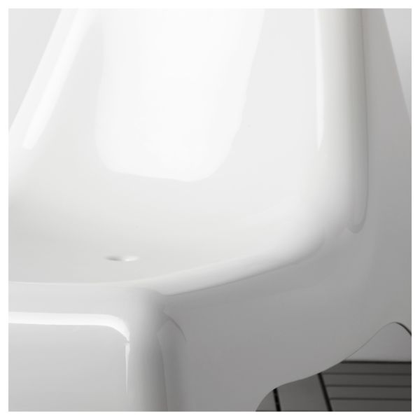 Садовое легкое кресло ИКЕА ПС ВОГЭ, белый - фото 3