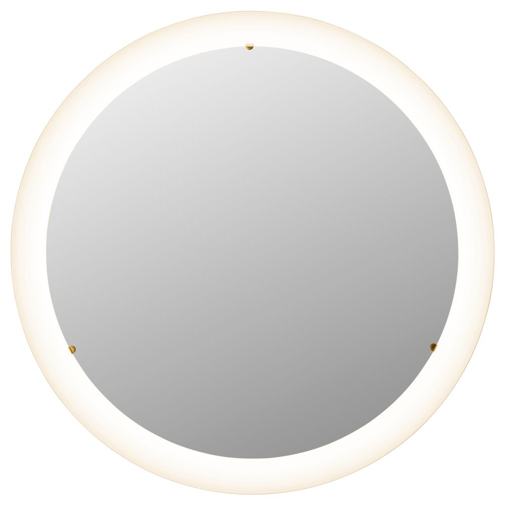 Зеркало с подсветкой СТОРЙОРМ, белый (47 см) - фото 1