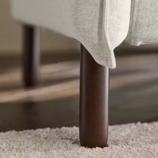 MANNARP 3-местный диван с козеткой - Gunnared бежевый - фото 3