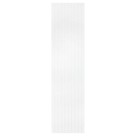 Дверца с петлями МАРНАРДАЛЬ, в полоску белый/бежевый (50x229 см)