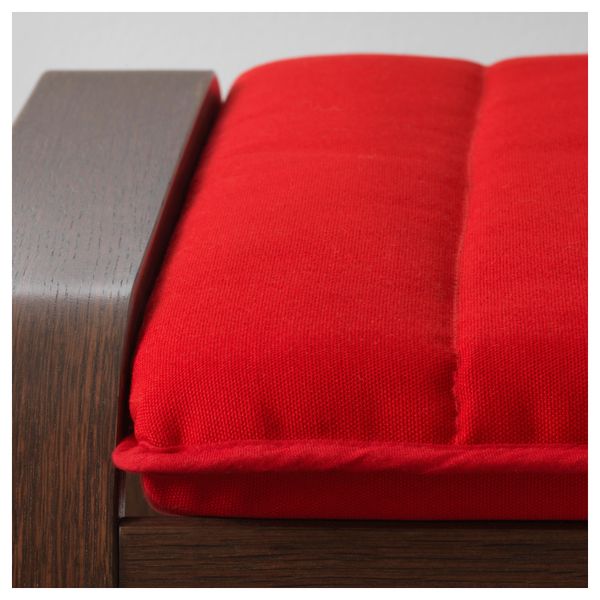 Табурет для ног ПОЭНГ, коричневый, Ранста красный - фото 3