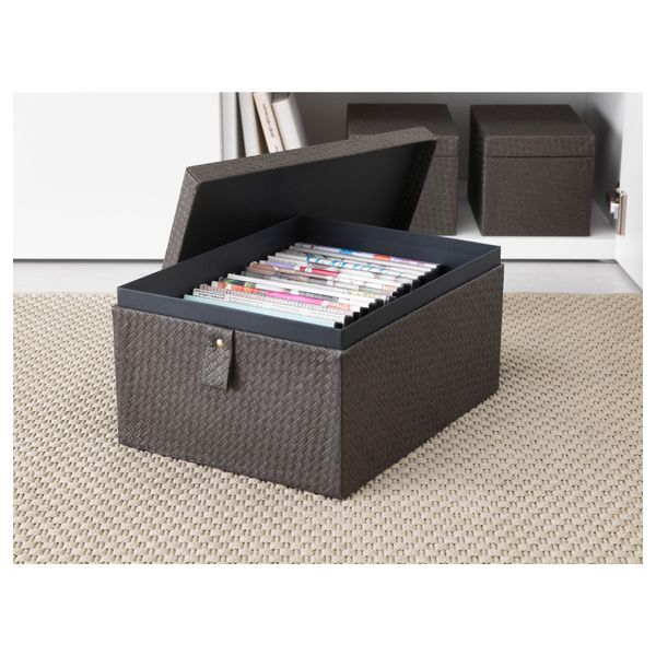 Набор коробок, 3 шт. БАТТИНГ, черный - фото 3