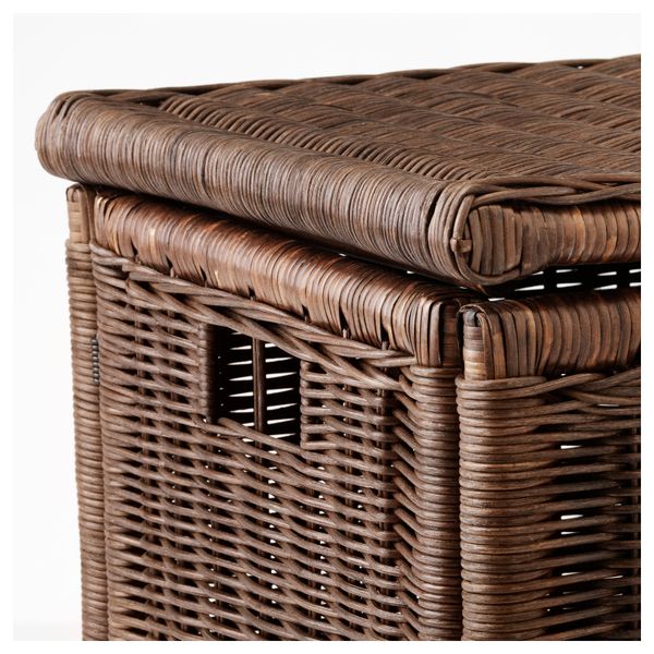 Ящик для хранения ГАББИГ, темно-коричневый (71x45x48 см) - фото 2