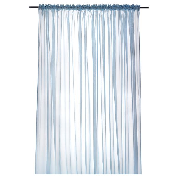 Гардина, синий 300x300 см IKEA REVLUMMER РЕВЛУММЕР 805.204.12 - фото 1