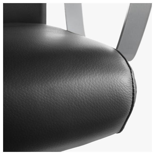 Рабочий стул МАРКУС, Глосе черный Робуст черный - фото 5