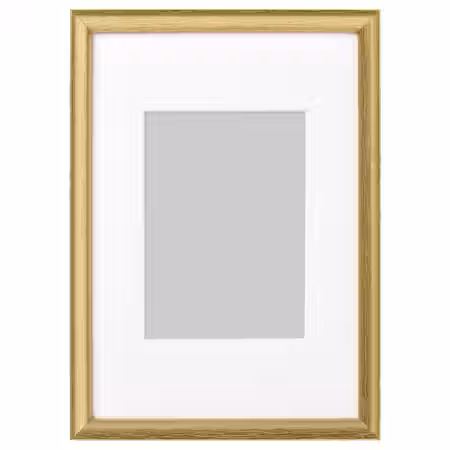 SILVERHÖJDEN Рама - золотой 21x30 см