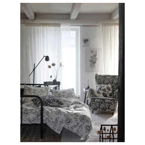 Пододеяльник и 2 наволочки IKEA JUNGFRUNÄVA 305.467.49 - фото 5