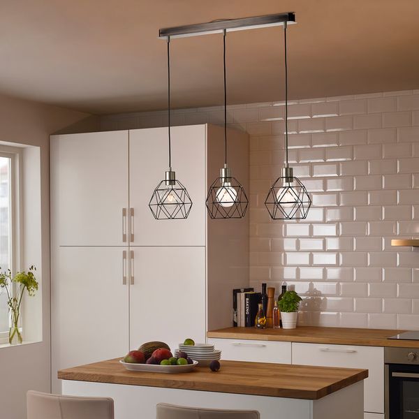 BRUNSTA Абажур для подвесн светильника - чёрный 20 см - фото 2