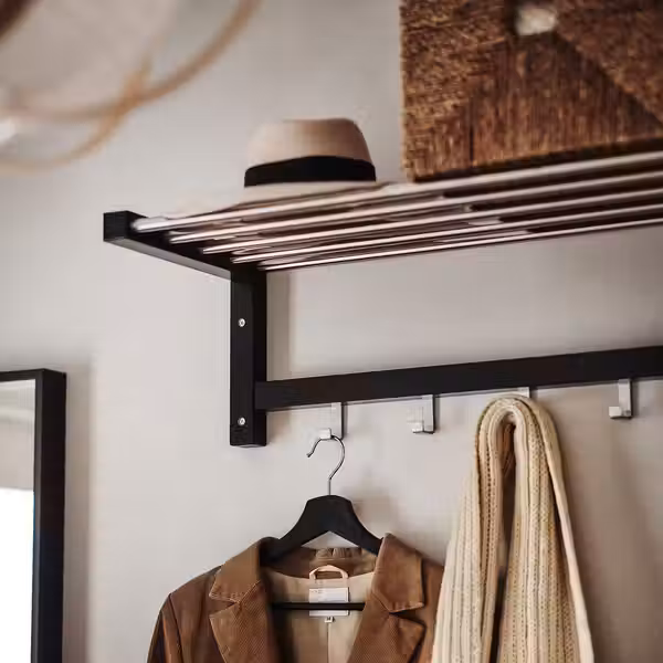 TJUSIG Полка для головных уборов - чёрный 79 см - фото 3