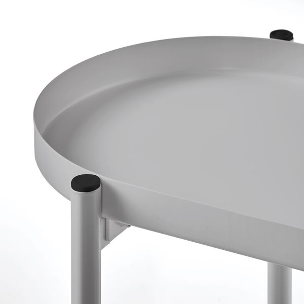 Пьедестал для цветов, для дома, улицы светло-серый, 56 см IKEA OLIVBLAD ОЛИВБЛАД 805.607.71 - фото 4