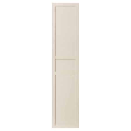 Дверца с петлями, светло-бежевый 50x229 см IKEA FLISBERGET ФЛИСБЕРГЕТ 992.443.20
