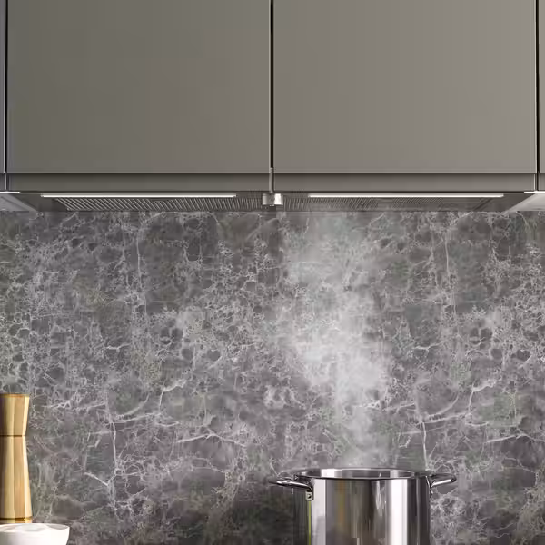 UNDERVERK Вытяжка кухонная встраив (колпак) - нержавеющая сталь 80 см - фото 3