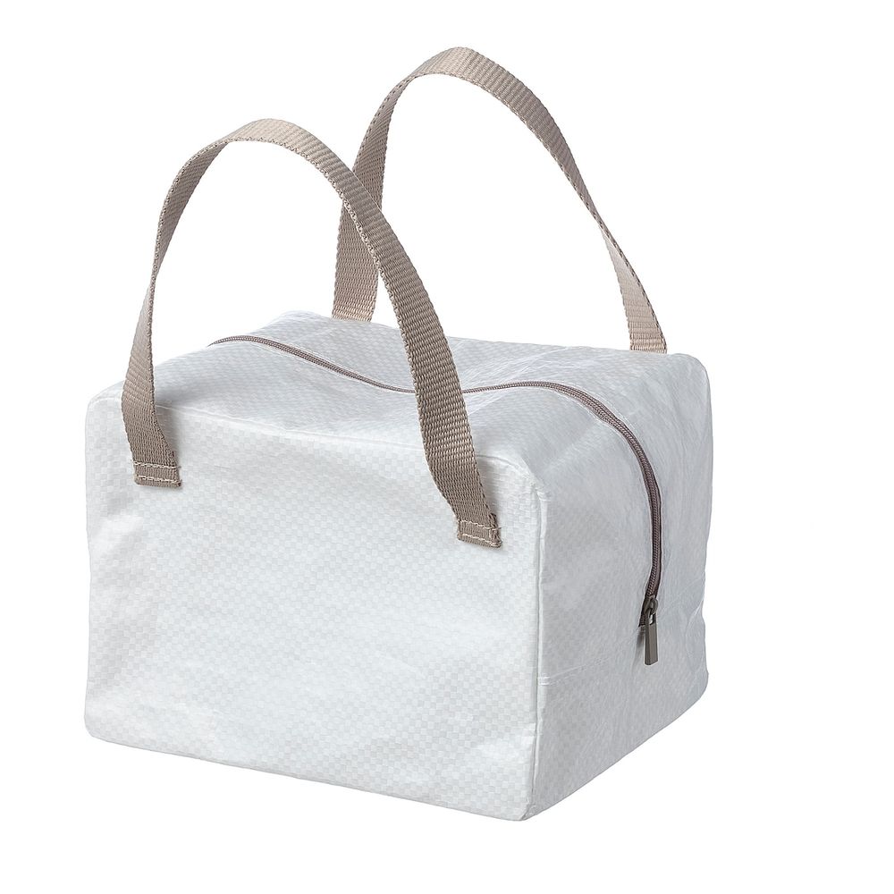 Сумка для/завтраков, белый, бежевый 22x17x16 см IKEA IKEA 365+ ИКЕА/365+ 604.800.25 - фото 1