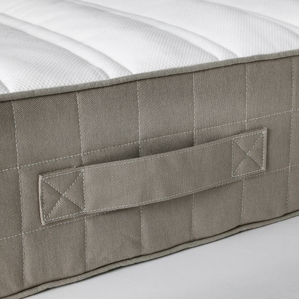 Пружинный матрас, очень жесткий/темно-бежевый 140x200 см IKEA HAMARVIK ХАМАРВИК 104.769.74 - фото 4