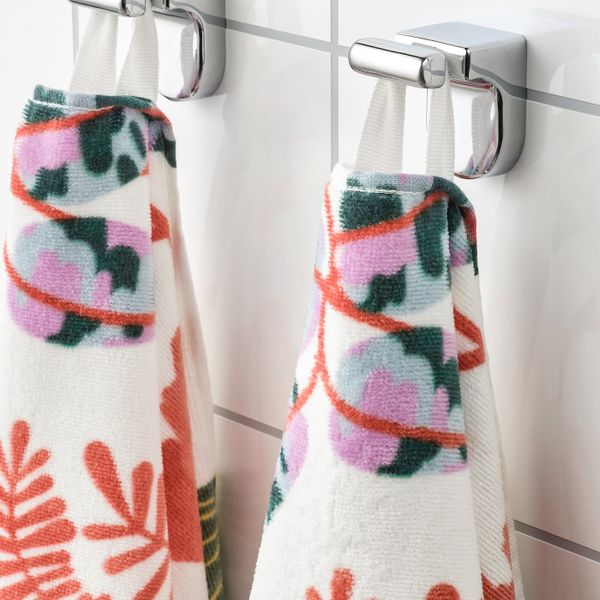 Банное полотенце, разноцветный 70x140 см IKEA ГРЮККАН 804.654.44 - схема-чертеж с размерами