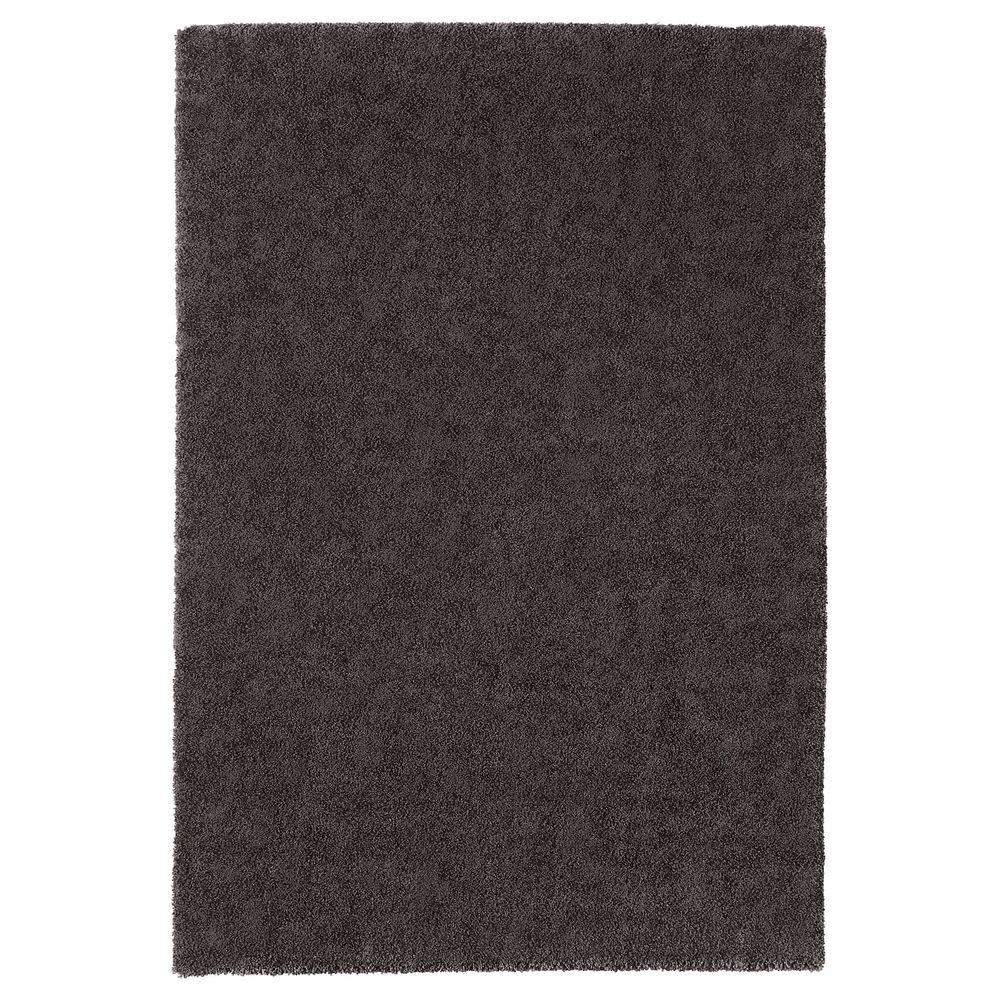 Ковер, короткий ворс, темно-серый 133x195 см IKEA STOENSE СТОЭНСЕ 304.255.30 - фото 1