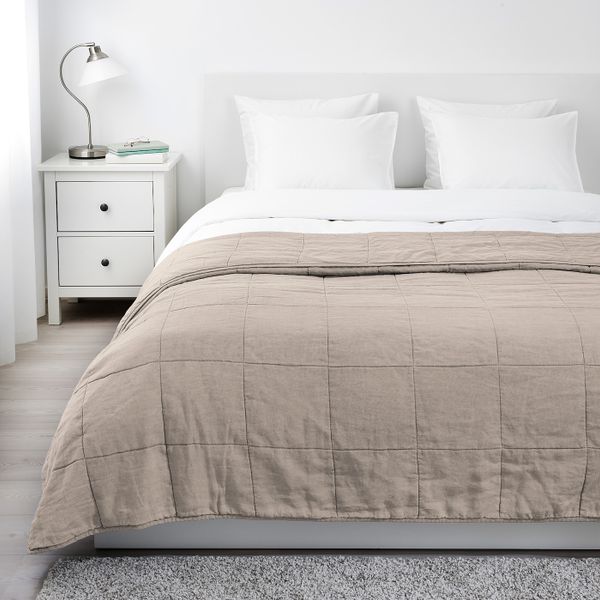 Покрывало, неокрашенный 260x250 см IKEA GULVED ГУЛЬВЕД 503.929.20 - фото 2