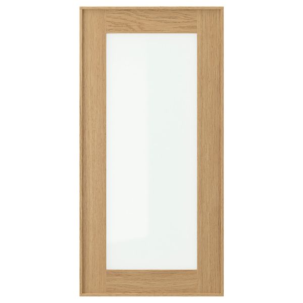 Стеклянная дверь, дуб 30x60 см IKEA EKESTAD ЭКЕСТАД 303.671.15 - фото 1