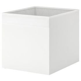 DRÖNA Коробка - белый 33x38x33 см