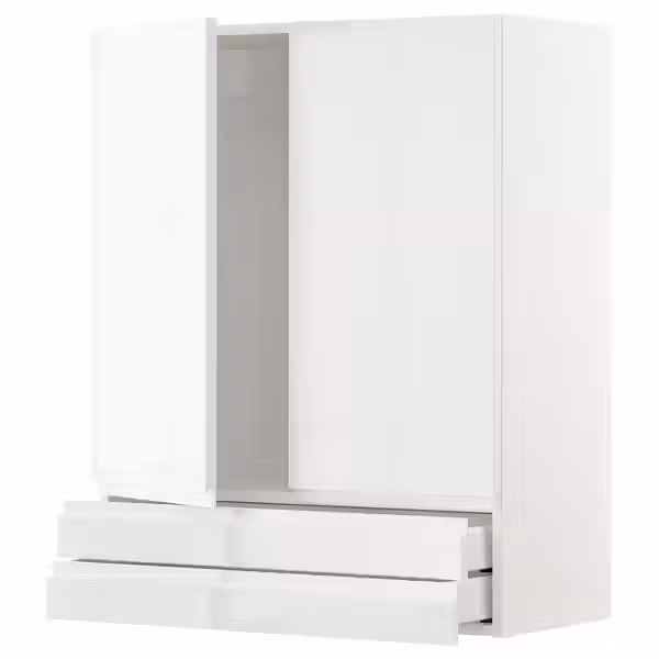 METOD / MAXIMERA Навесной шкаф/2дверцы/2ящика - фото 1