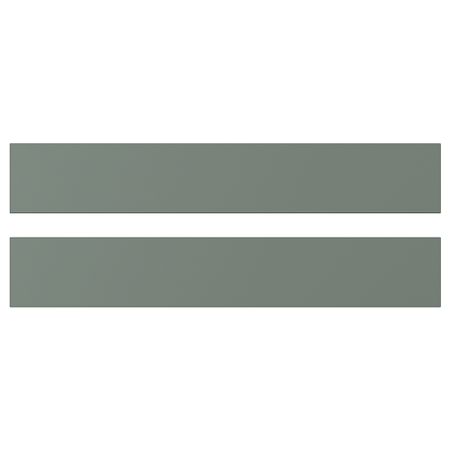 Фронтальная панель ящика, серо-зеленый, 60x10 см IKEA BODARP БОДАРП 704.355.51